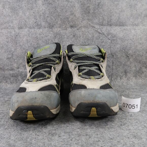 Danner Shoes Men 10 Hiking Boot St Helens Low 3" Leather Grey Green Sport Active - Picture 4 of 15